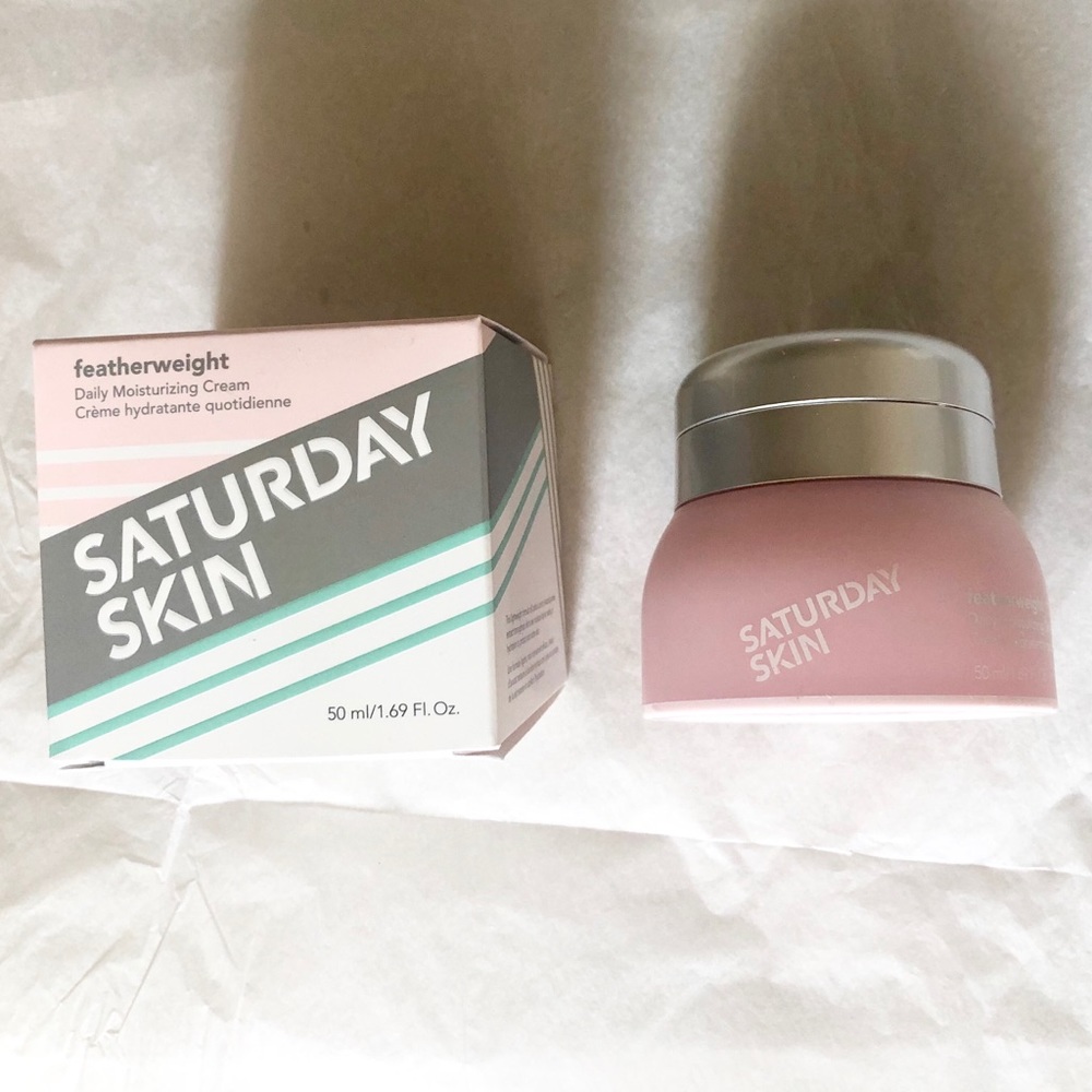 NIB Saturday Skin Featherweight Cream 1.69 Fl. Oz.
